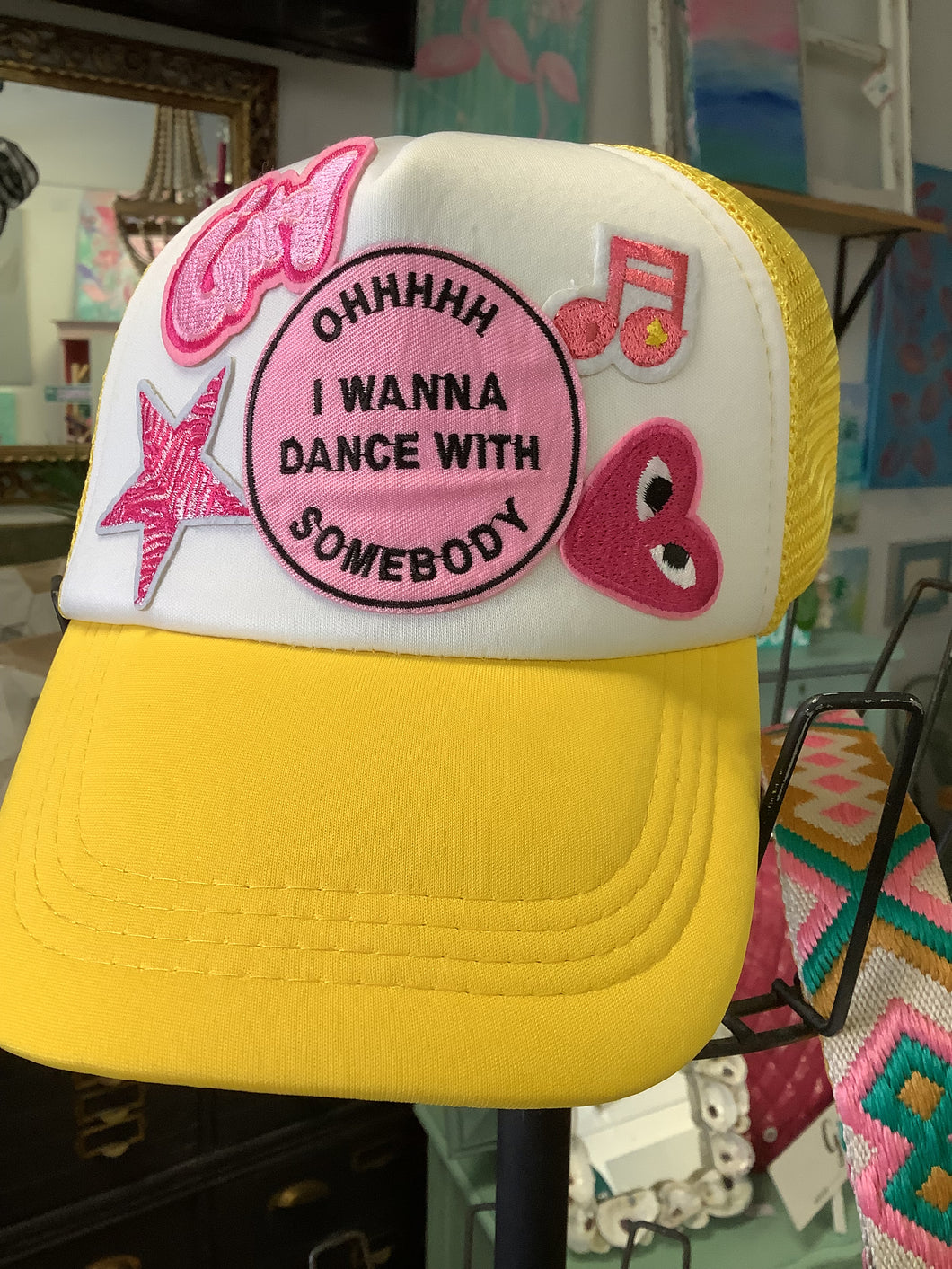 Mother Trucker Hat ... Ohhhh I wanna dance with somebody